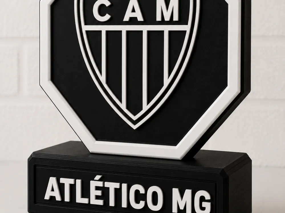 Personalised Atletico Mineiro Trophy, photo 3 of 4 - Personalised Atletico Mineiro Trophy Hobby & DIY