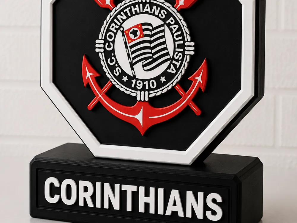 Personalized Corinthians Trophy
