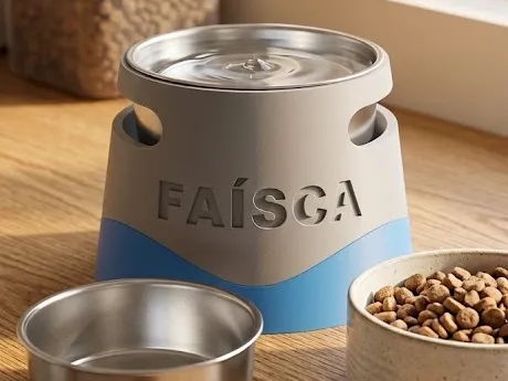 Personalized Elevated Pet Bowl Stand