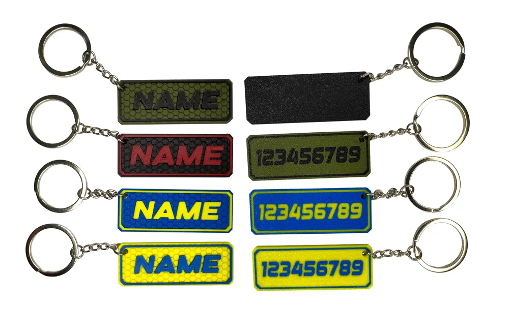 Personalized Keychain, Name & Phone Number, photo 4 of 4 - Photo & Custom Keychains, luggage tag