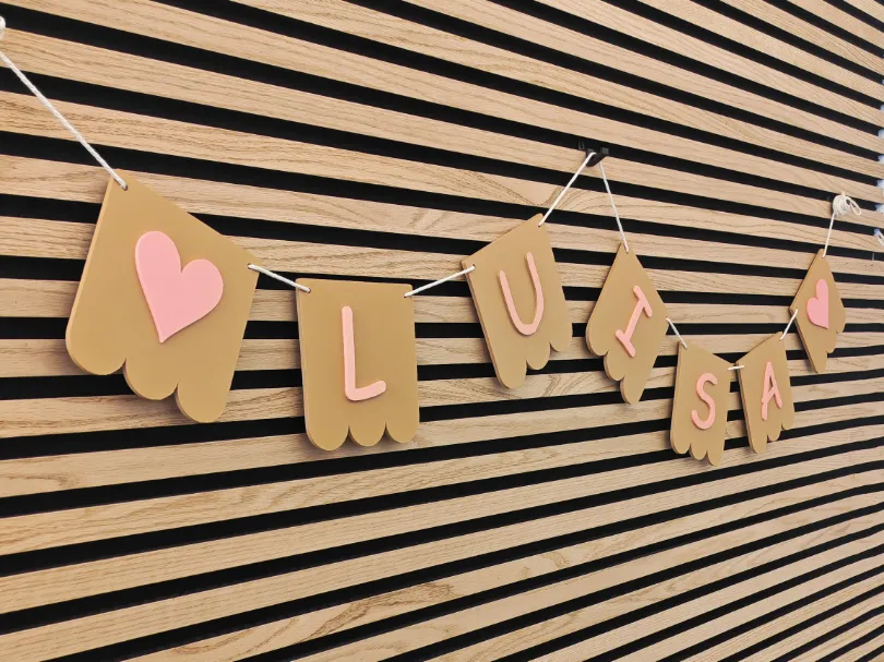 Personalized Name Banner for Kids Room