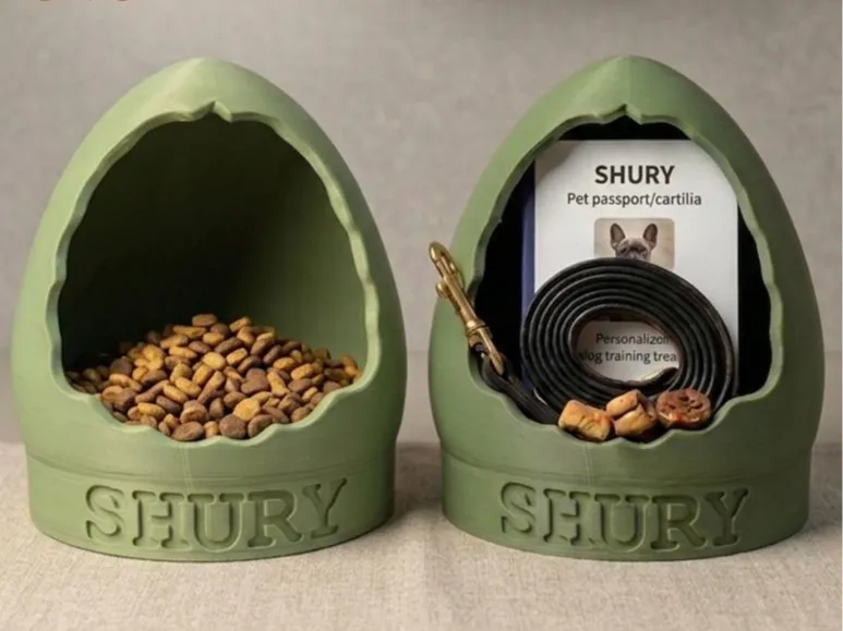 Personalized Pet Bowl Easter Egg | Dragon Egg