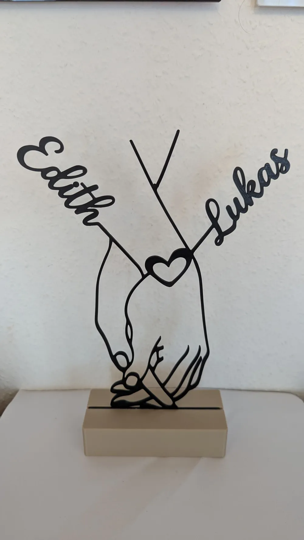 Hochzeitsgeschenk personalisiert, photo 3 of 4 - Hochzeitsgeschenk personalisiert Art