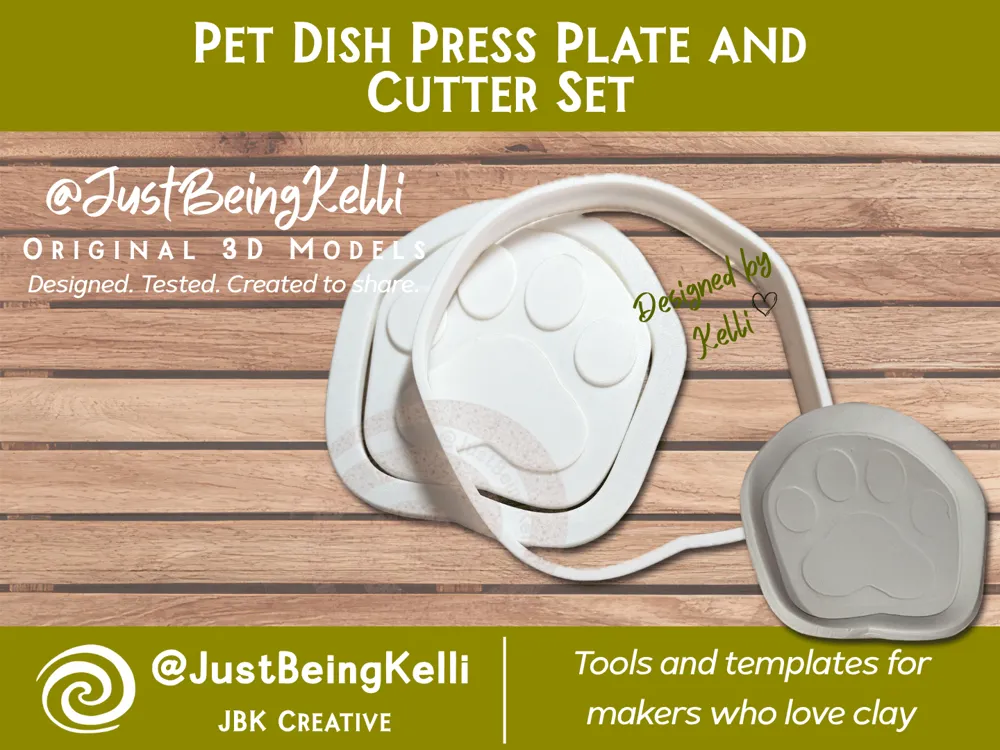 Pet Dish Press Plate and Cutter Set - Other Hobby & DIY, in stock in India