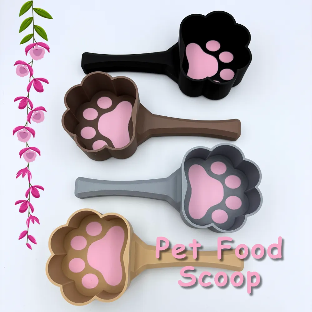Pet Food Scoop - Paw Design, photo 3 of 4 - Pet Food Scoop - Paw Design Pets