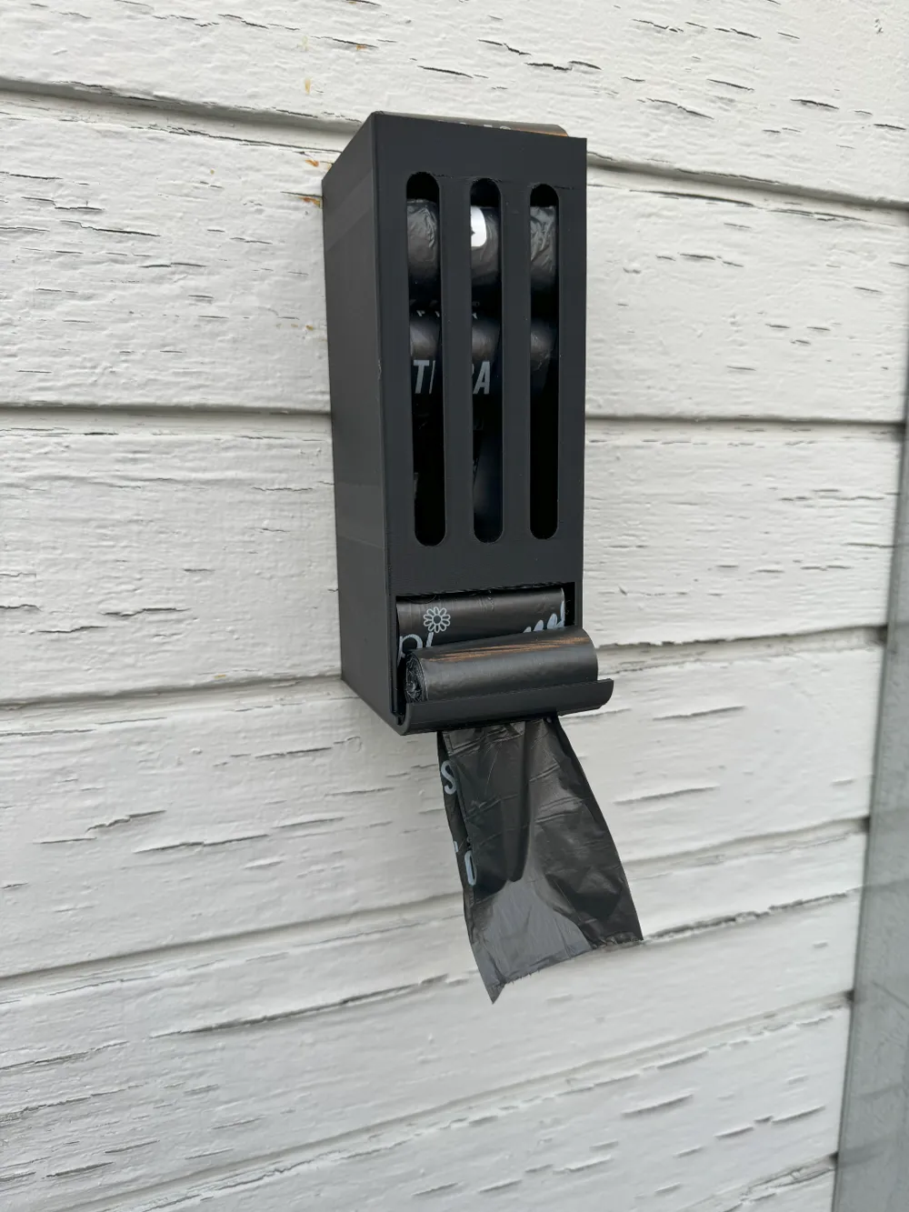 Pet Poop Bag Holder and Dispenser - Wall Mounted