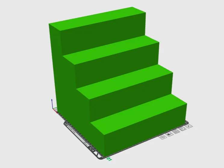 Pet Stairs (4 Steps - Measurements on the way)