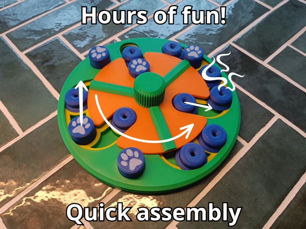 Pet Treat Puzzle - Dog/Cat Toy