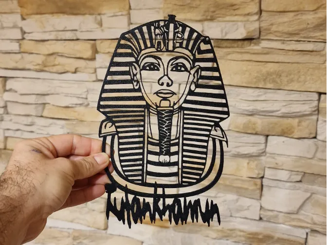 Pharaoh Tutankhamun mask Mascara Faraón Tutankamón