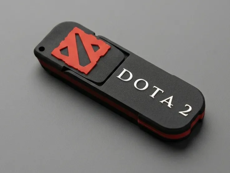 Dota 2 Phone Holder Keychain, photo 4 of 4 - Dota 2 Phone Holder Keychain Keychains