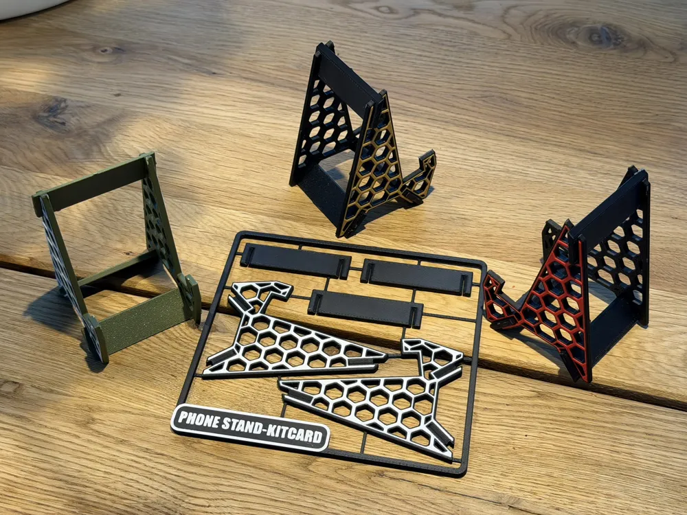 Phone Stand-KitCard, photo 3 of 4 - Phone Stand-KitCard Household