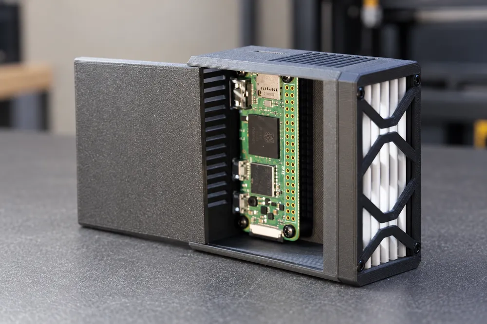 Pi Zero 2 W Mini PC Case, HAF II 500 Inspired, photo 4 of 4 - Pi Zero 2 W Mini PC Case, HAF II 500 Inspired Hobby & DIY
