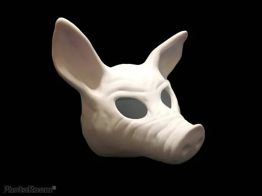 PIGGY MASK, photo 3 of 4 - Masquerade & Venetian Masks, masks