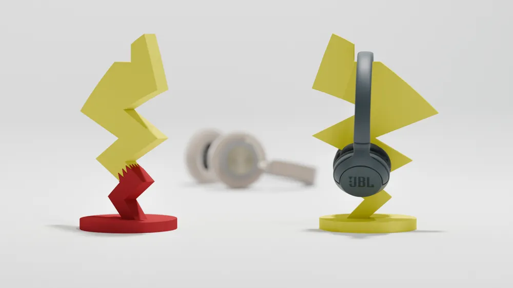 Pikachu Headphone Stand - Pokemon, photo 3 of 4 - Pikachu Headphone Stand - Pokemon Mobile & Device Accessories