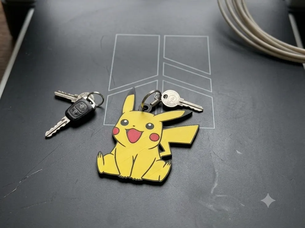 Llavero Pikachu, photo 3 of 4 - Llavero Pikachu Keychains