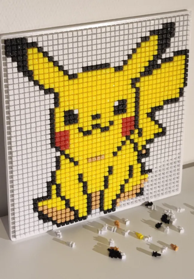 Pikachu Pixel Puzzle