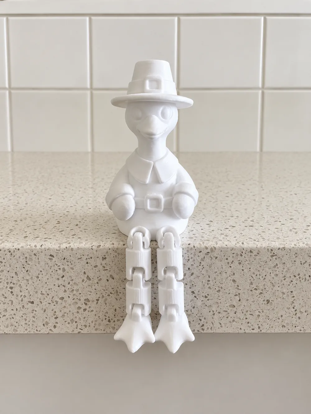 Pilgrim Goose Flexi|Thanksgiving Shelf Sitter, photo 3 of 4 - Pilgrim Goose Flexi|Thanksgiving Shelf Sitter Household