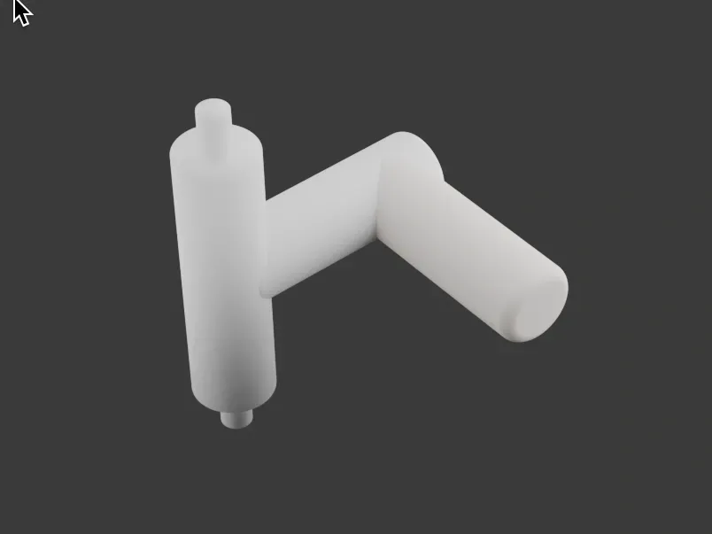 Kite Line Winder Spindle