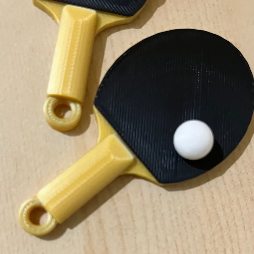 Ping-Pong Keychain Table Tennis key ring - Photo Keychains, in stock in India