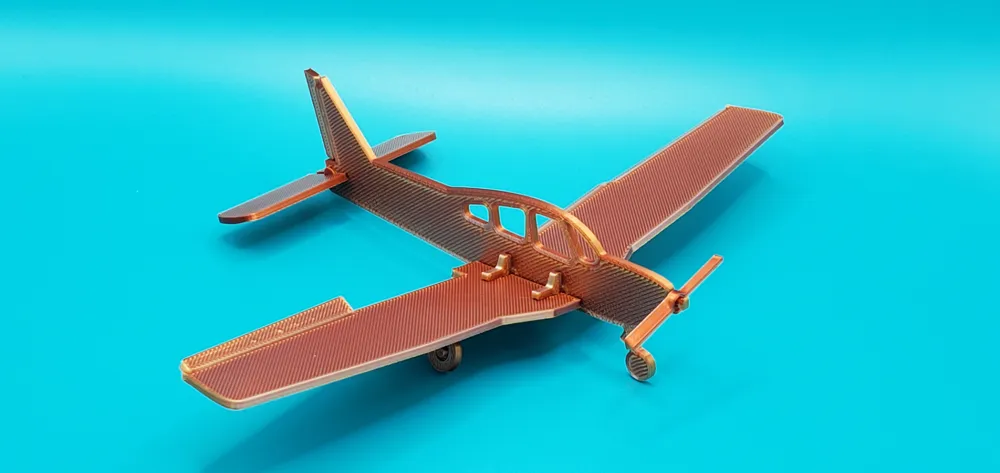 Piper Warrior Airplane Model Kit, photo 3 of 4 - Piper Warrior Airplane Model Kit Toys & Games