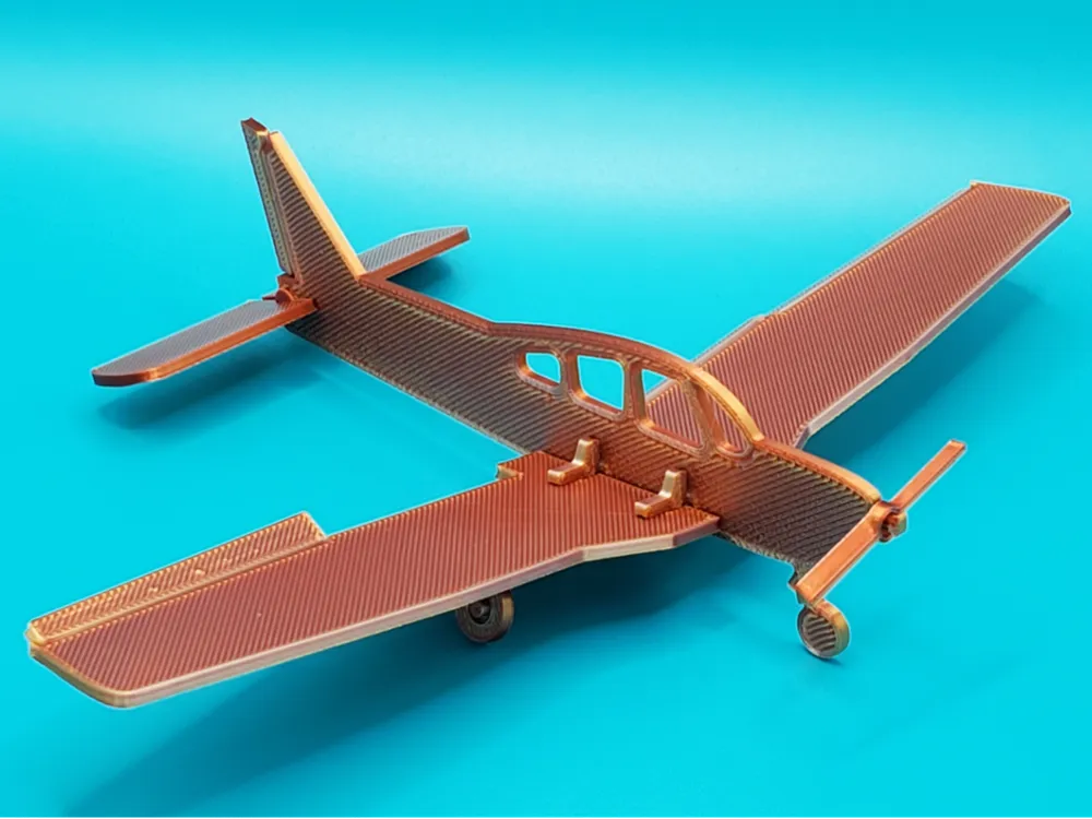 Piper Warrior Airplane Model Kit - Construction Sets, in stock in India