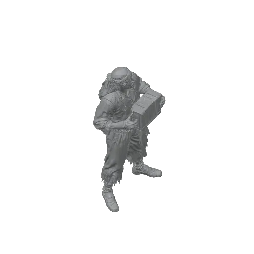 Pirate with accordion 32mm, photo 4 of 4 - Pirate with accordion 32mm Miniatures