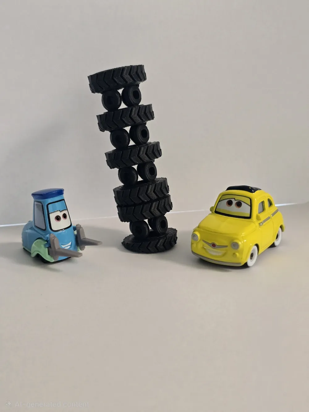 Piston Racing Tire Stack & Wheel Display Stand, photo 3 of 4 - Piston Racing Tire Stack & Wheel Display Stand Hobby & DIY