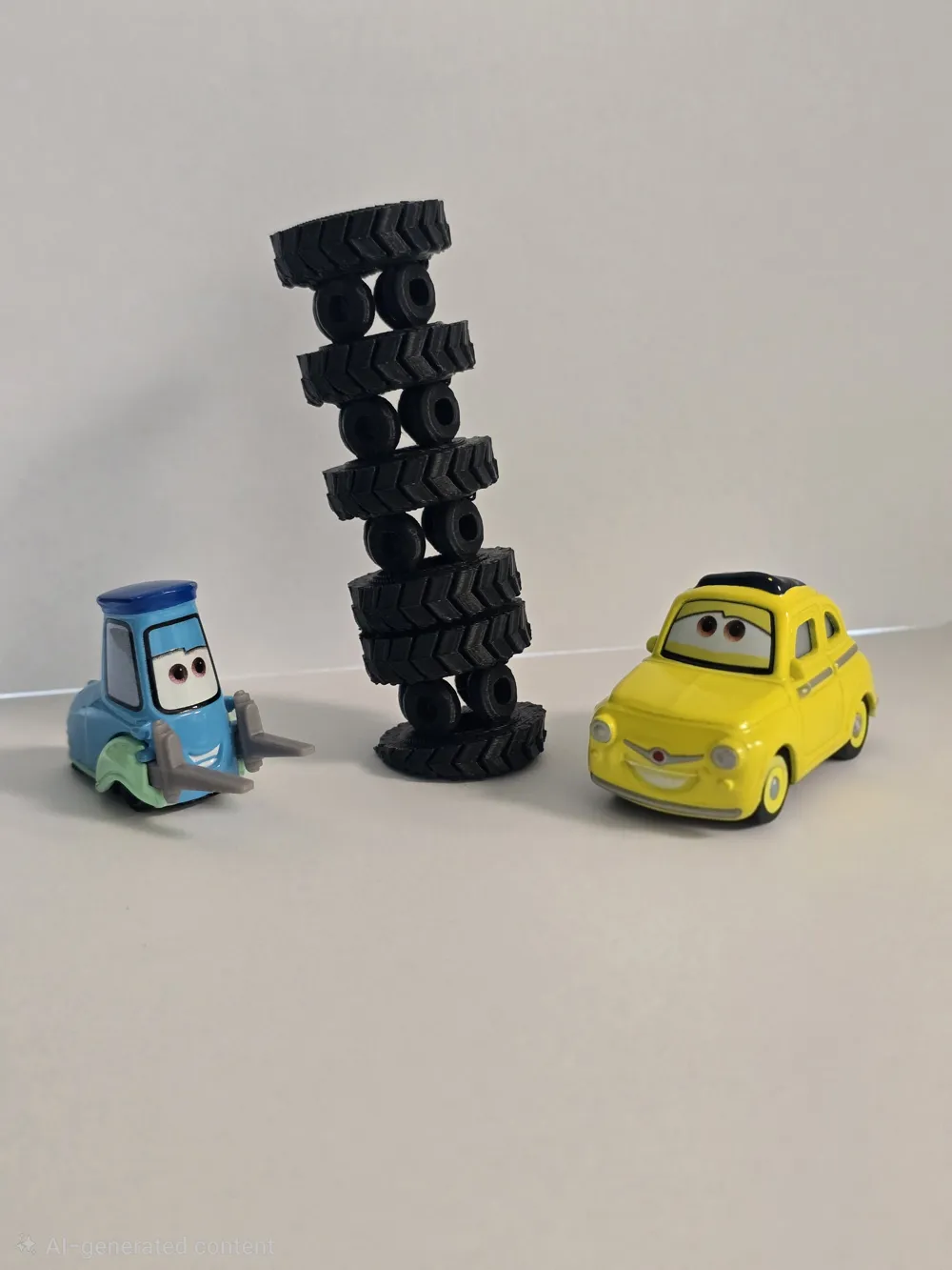 Piston Racing Tire Stack & Wheel Display Stand, photo 4 of 4 - Piston Racing Tire Stack & Wheel Display Stand Hobby & DIY