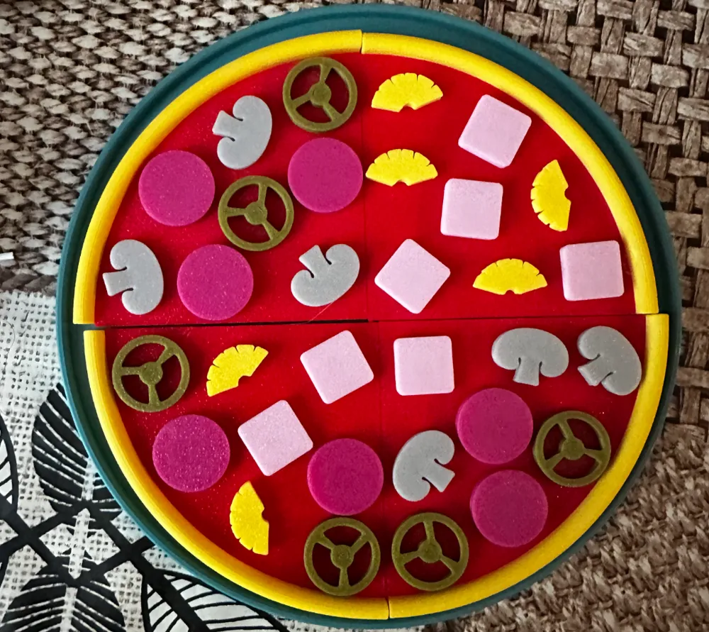 Pizza Toy Puzzle, photo 4 of 4 - Pizza Toy Puzzle Toys & Games