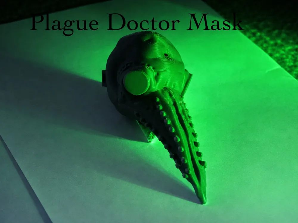 Plague Doctor Mask, photo 4 of 4 - Plague Doctor Mask Props & Cosplay