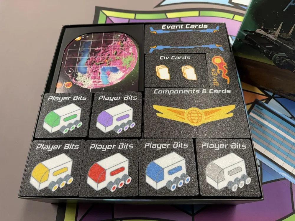 Planet Unknown Magnetic Insert, photo 3 of 4 - Planet Unknown Magnetic Insert Learning & STEM
