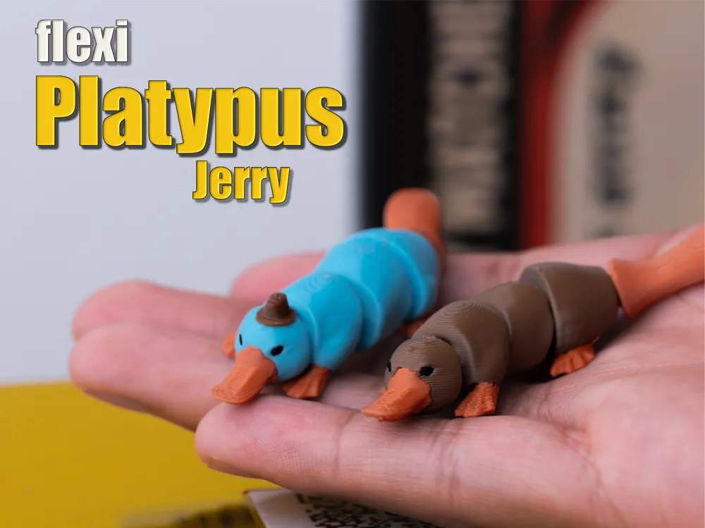 Platypus, Jerry | Flexi - Articulated Animals, in stock in India