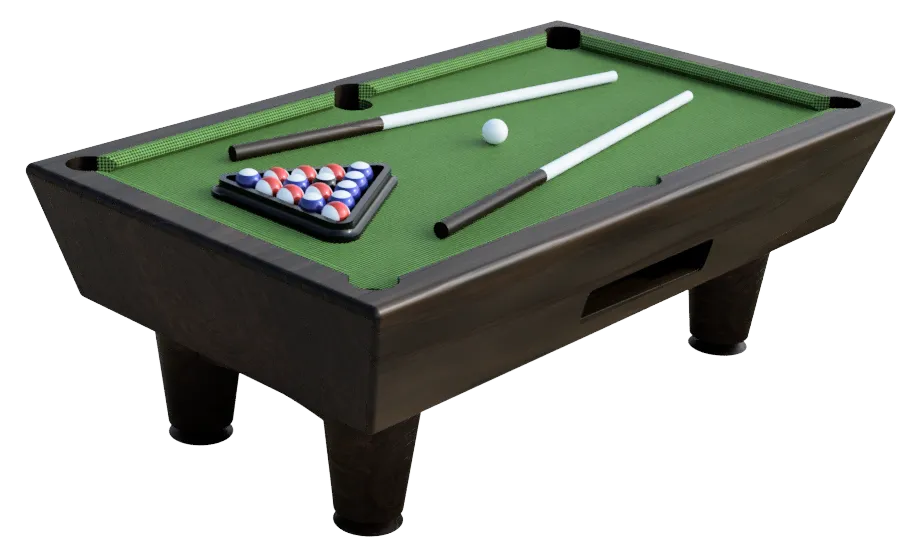 Playable mini billard table