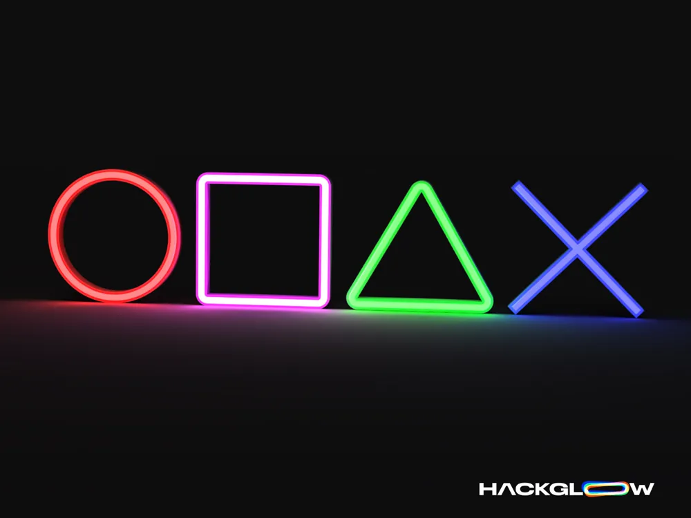 PlayStation retro neon sign - Signs & Logos, in stock in India