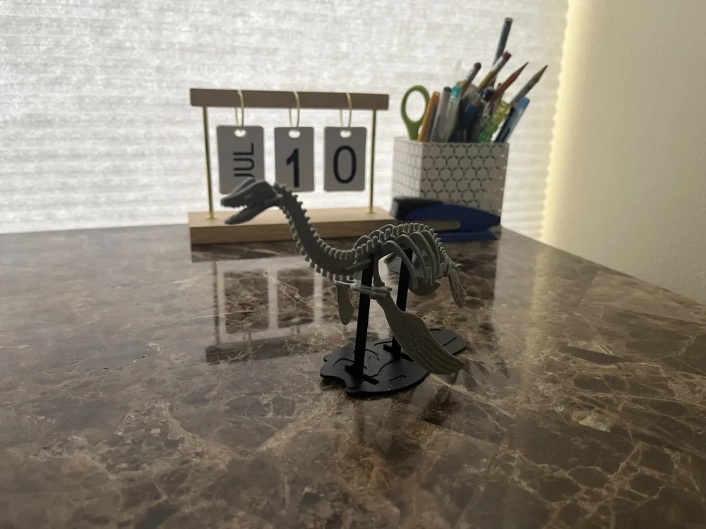 Plesiosaurus Kit Card, photo 4 of 4 - Plesiosaurus Kit Card Models, RC & Drones
