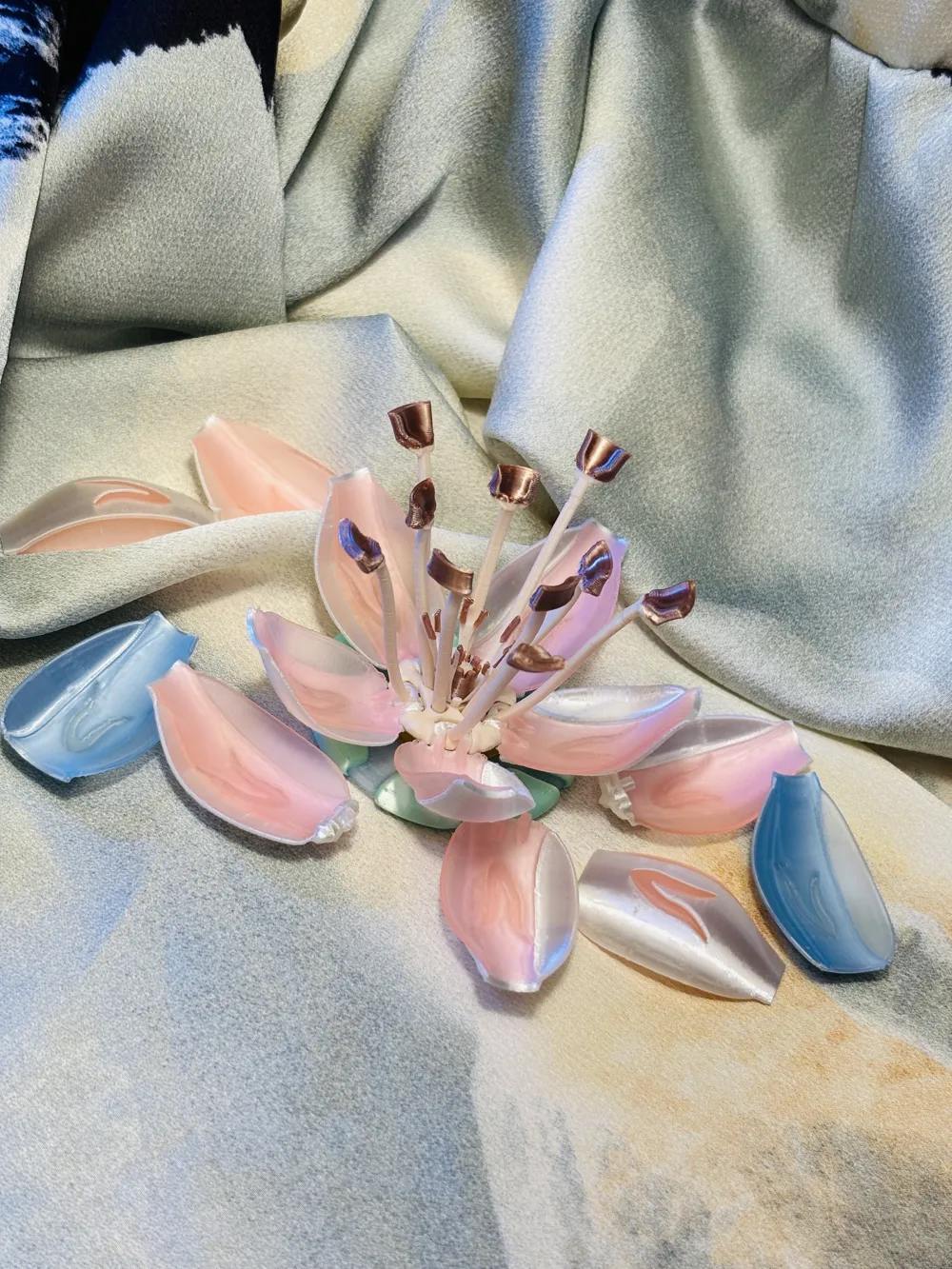 Plum Blossom Brooch of Hope, photo 3 of 4 - Plum Blossom Brooch of Hope Fashion