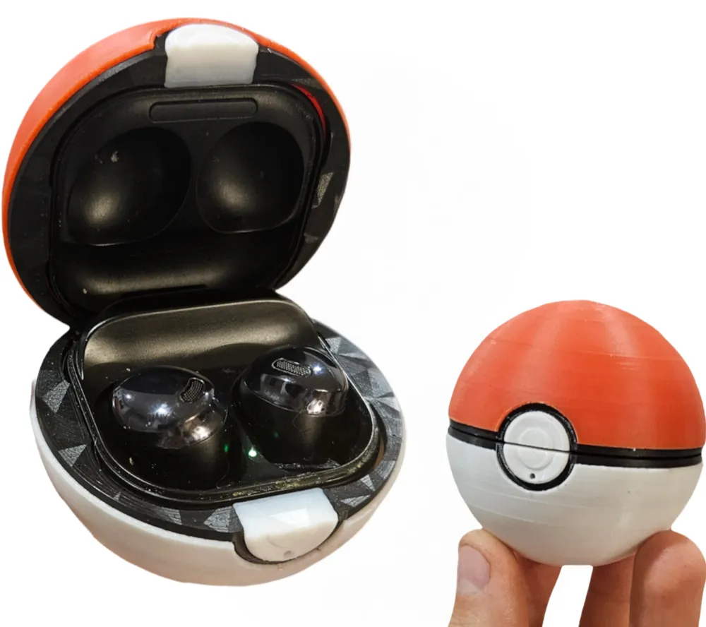 Pokeball case V2 for galaxy buds 2/pro/live