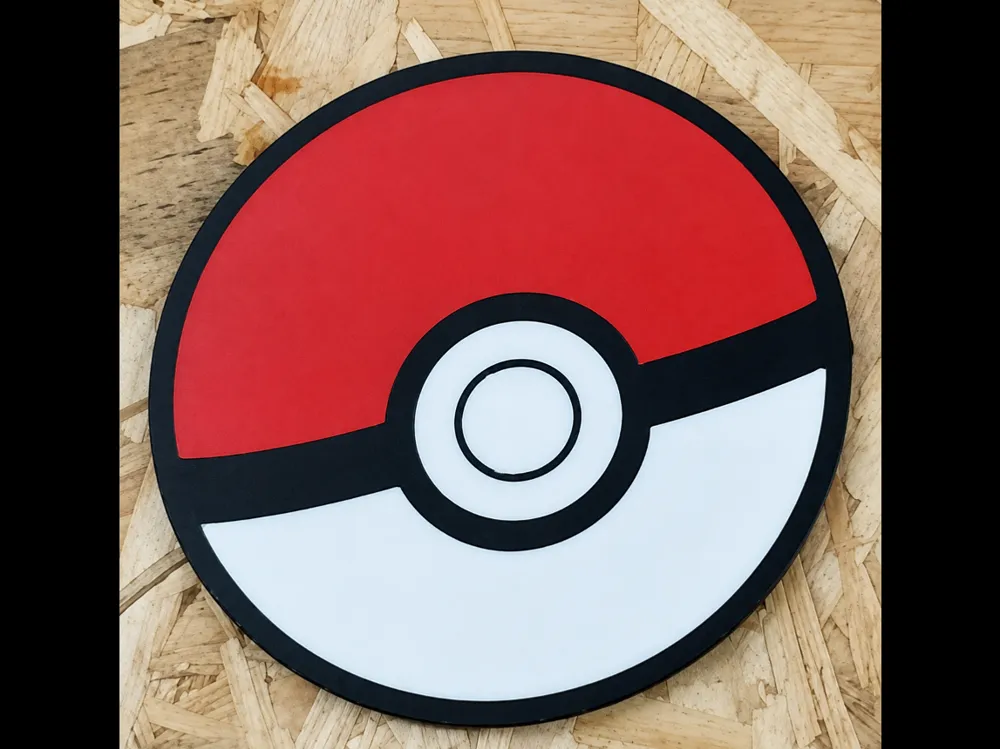 Pokeball coaster, photo 3 of 4 - Pokeball coaster Art