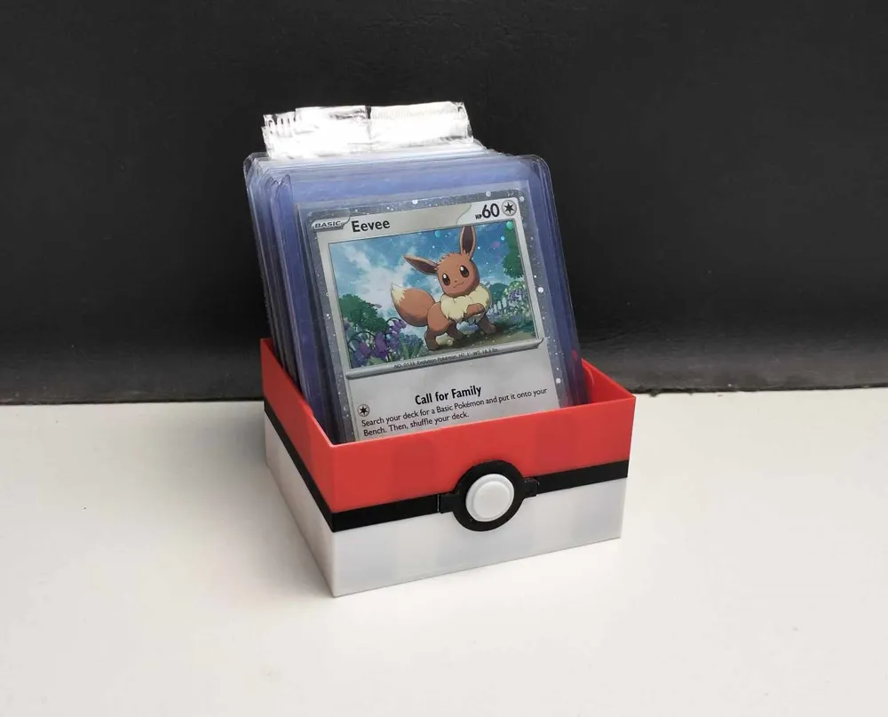 Pokemon Cards Top Loader Cover Storage Box, photo 2 of 4 - Pokemon Cards Top Loader Cover Storage Box Toys & Games