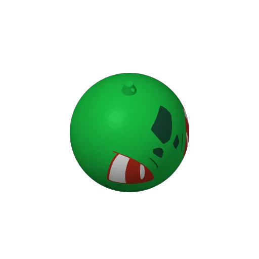 Pokemon Christmas ball - Bulbasaur, photo 4 of 4 - Pokemon Christmas ball - Bulbasaur Household