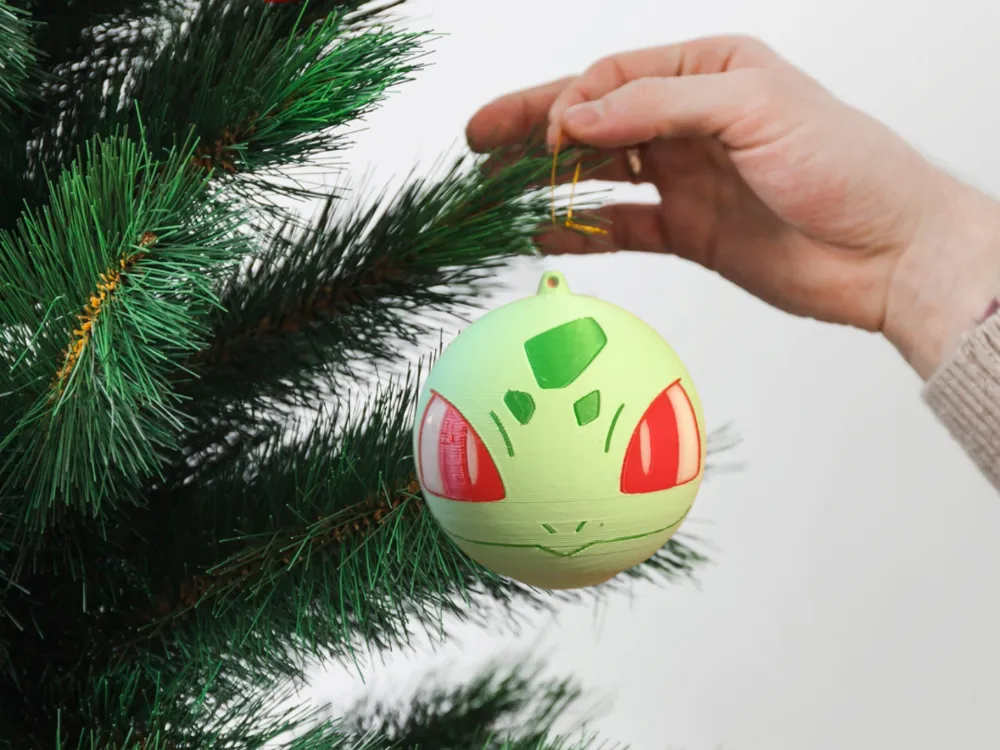 Pokemon Christmas ball - Bulbasaur - Decor, in stock in India