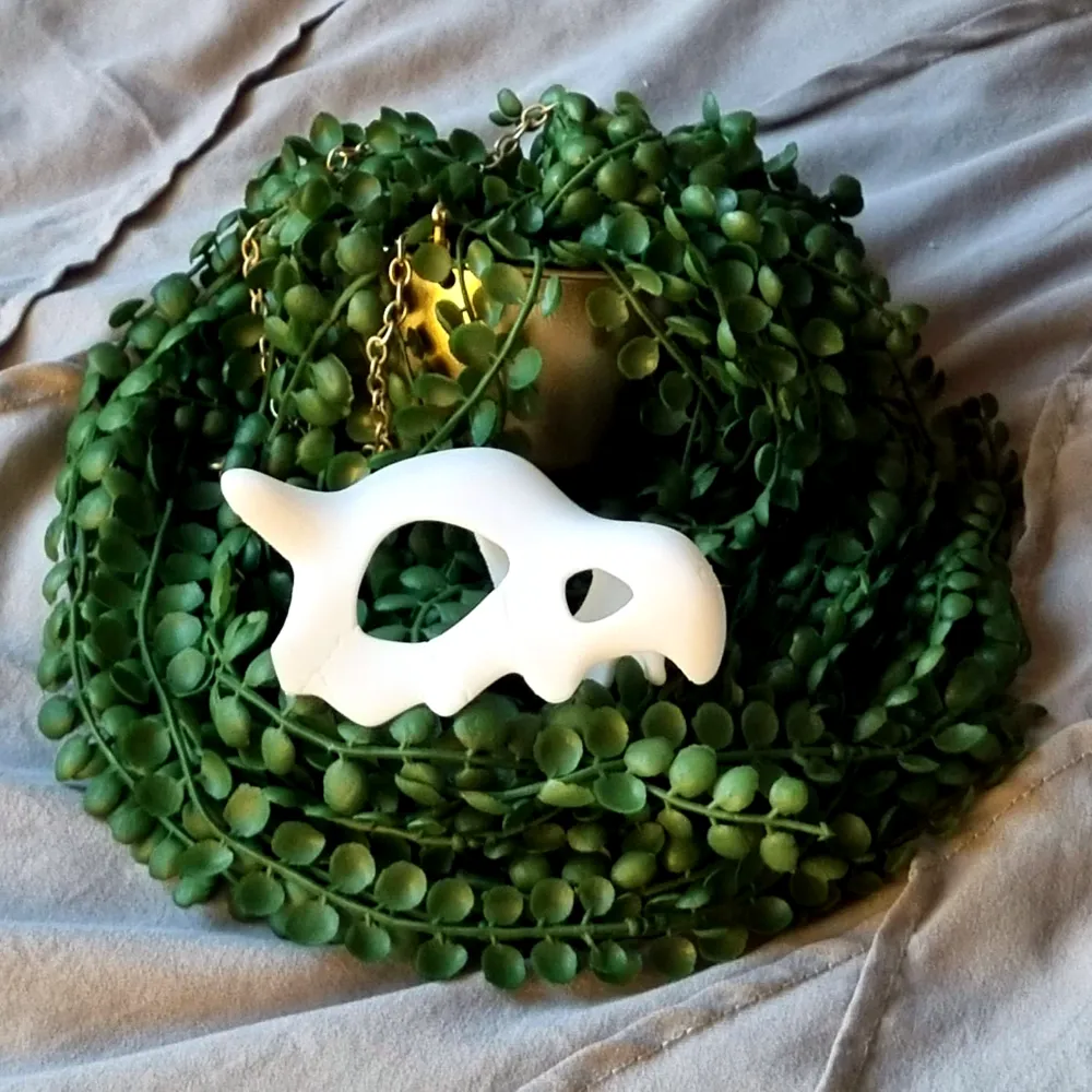 Pokemon Cubone Skull Mask for Cosplay or Decor, photo 4 of 4 - Pokemon Cubone Skull Mask for Cosplay or Decor Props & Cosplay
