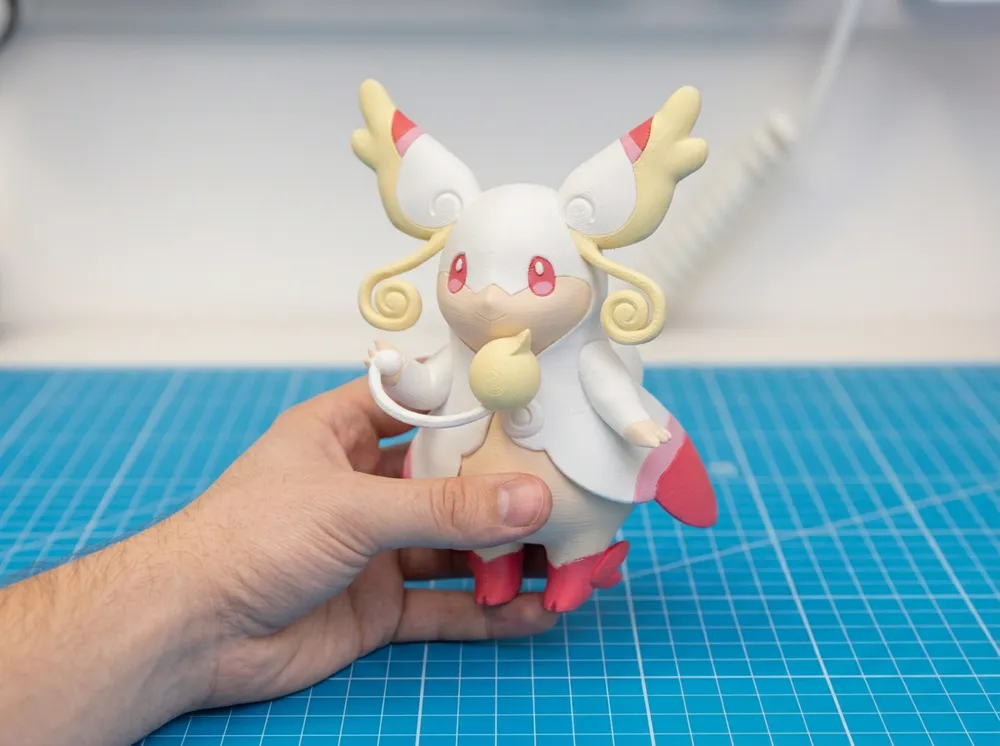 Mega Audino Pokemon Figure, 16.5cm, photo 4 of 4 - Mega Audino Pokemon Figure, 16.5cm Toys & Games