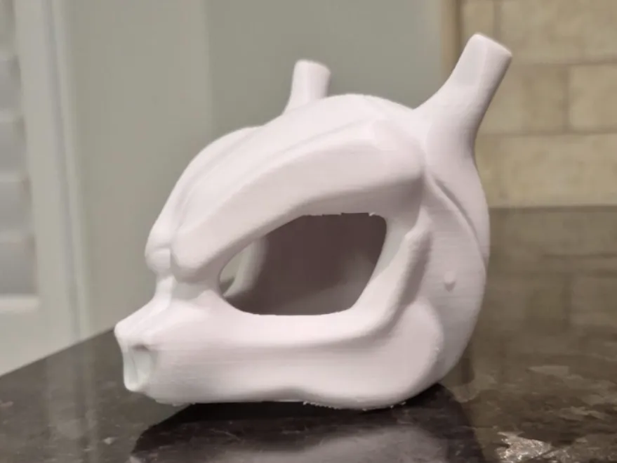 Pokémon Mewtwo Skull - Display & Cosplay Ready, photo 4 of 4 - Pokémon Mewtwo Skull - Display & Cosplay Ready Props & Cosplay