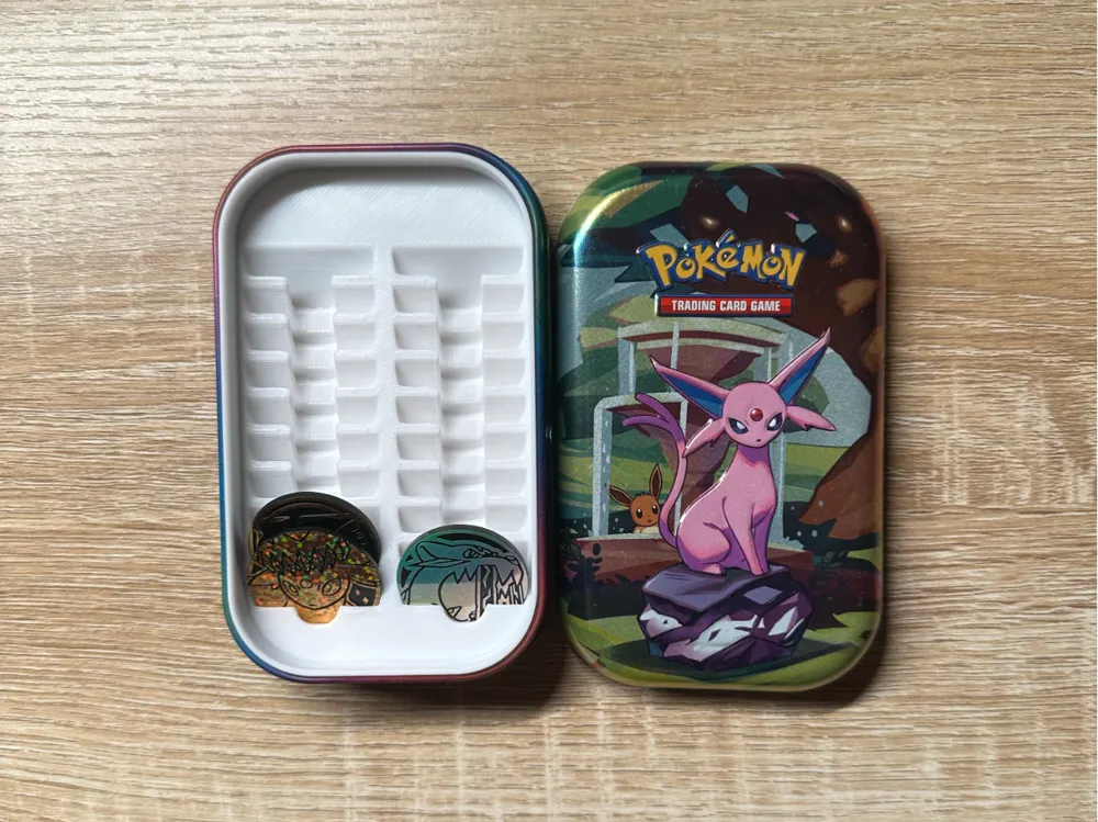 Pokémon Mini Tin Insert for 20 Chinese Coins - Other Hobby & DIY, in stock in India