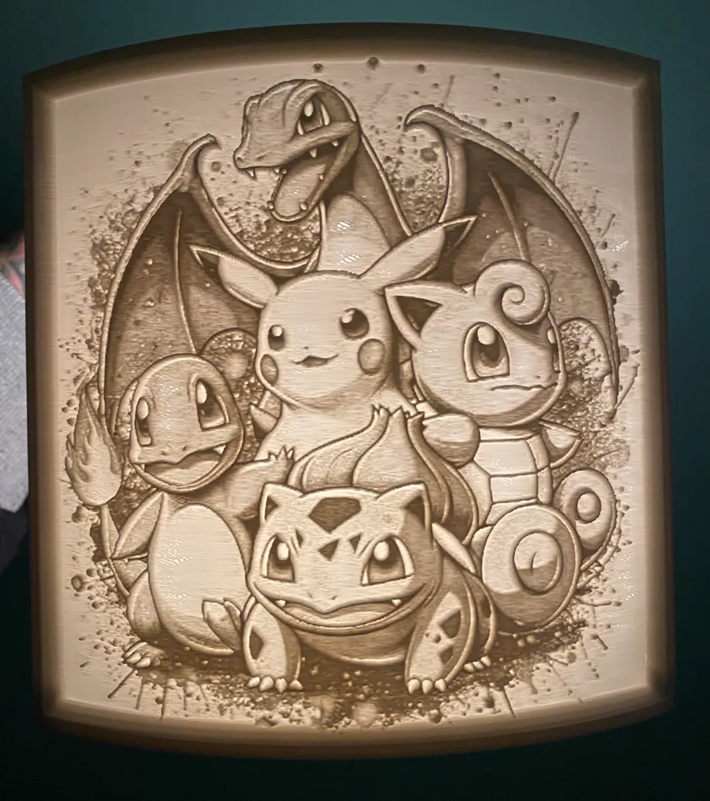 pokemon's - Photo Art & Lithophanes, in stock in India