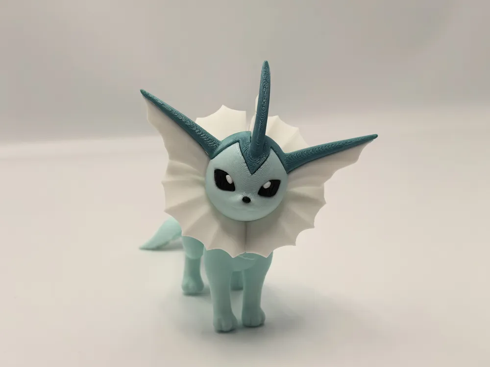 Vaporeon Pokemon Figure, Split Parts, photo 4 of 4 - Vaporeon Pokemon Figure, Split Parts Figurines & Collectibles