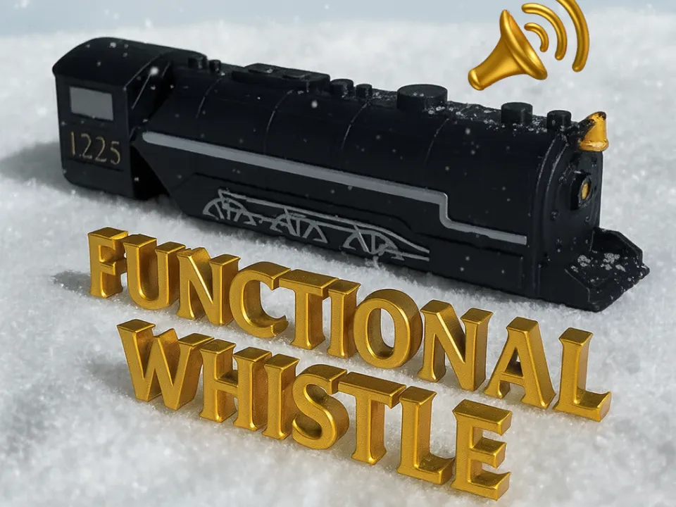 Polar Express Steam Engine Real Working Whistle