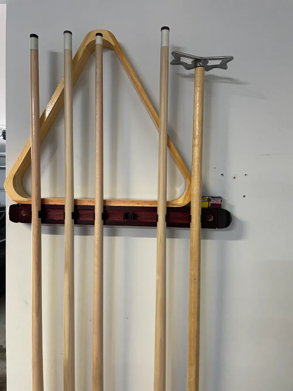 Pool Cue Clip, photo 3 of 4 - Pool Cue Clip Hobby & DIY
