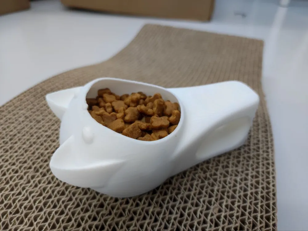 Pop Cat food scoop, photo 3 of 4 - Litter Box Accessories, Pets